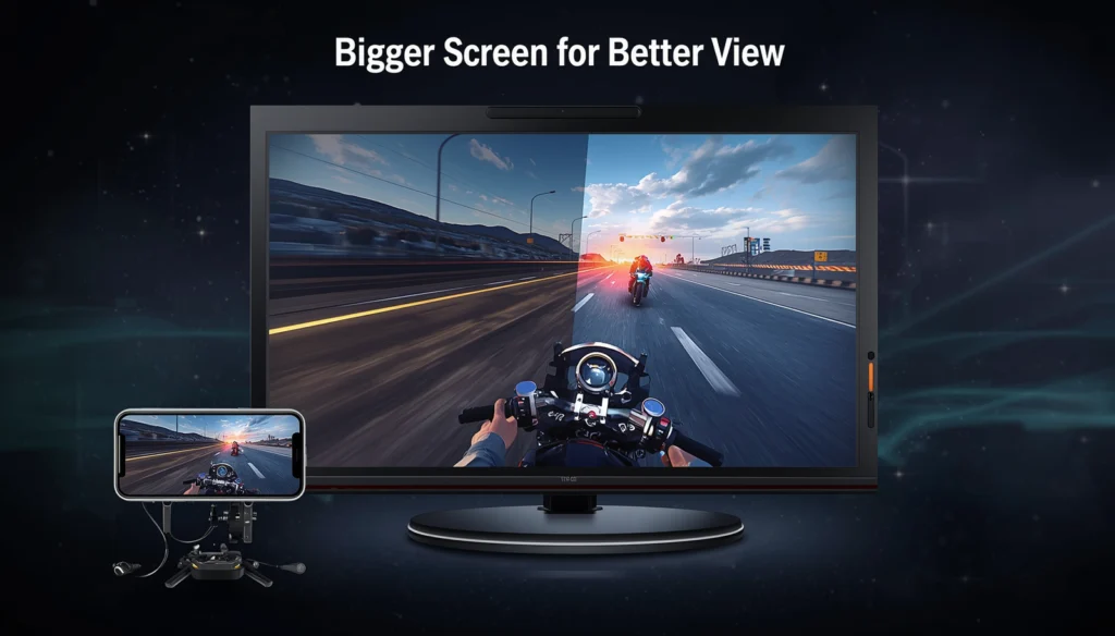 Bigger screen 