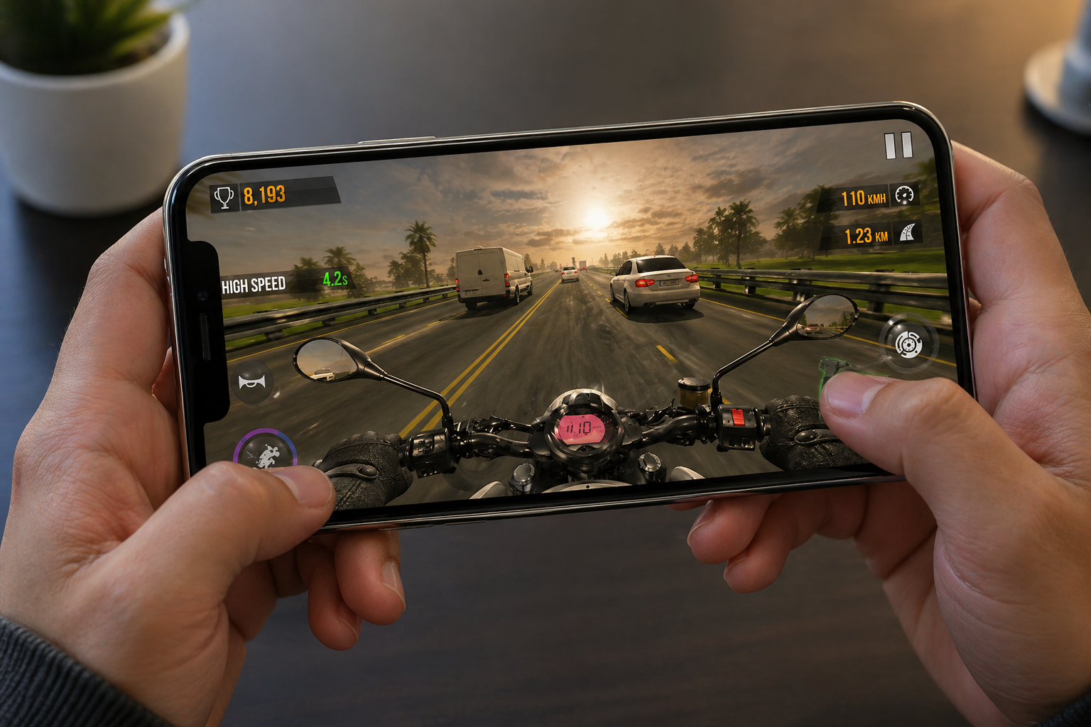 TRAFFIC RIDER MOD APK FOR IOS